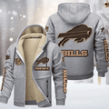 Buffalo Bills DMTZ0841 Premium Sherpa-Lined Winter Hoodie – Personalized Edition