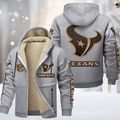 Houston Texans DMTZ0850 Premium Sherpa-Lined Winter Hoodie – Personalized Edition
