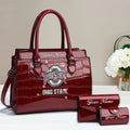 Buy the Handbag, Get the Wallet & Card Holder Free Ohio State Buckeyes PUHB748
