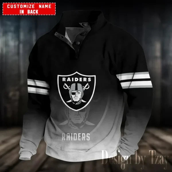 Las Vegas Raiders Sports Print Sweatshirt S9DBSCH866