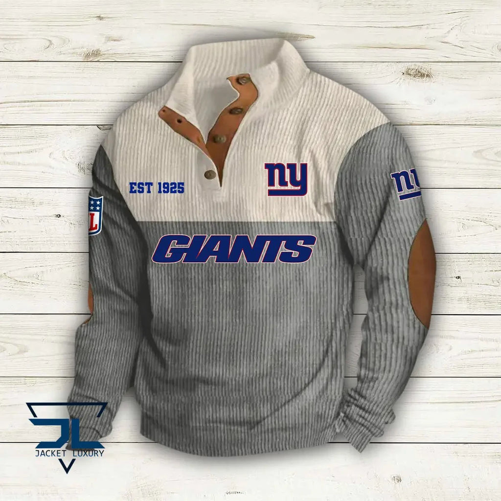 New York Giants Premium Personalized Game-Day Pullover S9DBSCH120