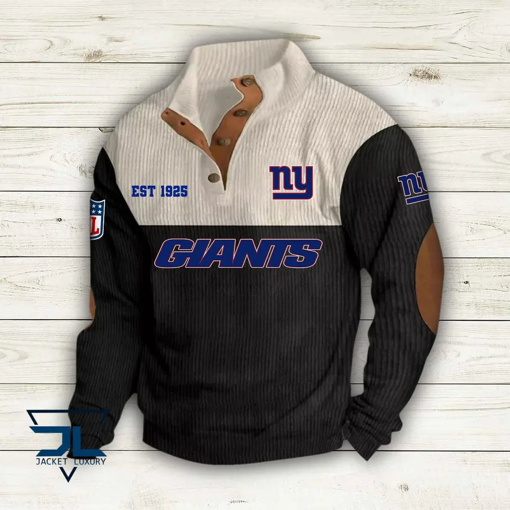 New York Giants Premium Personalized Game-Day Pullover S9DBSCH120