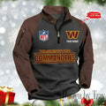 Washington Commanders Men's Winter Warm Fleece Sweatshirts SPTWWFS096