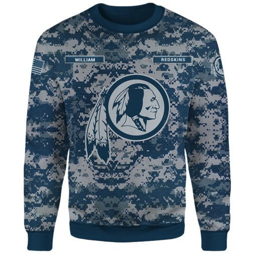 Washington Redskins Personalized All Over Printed 382