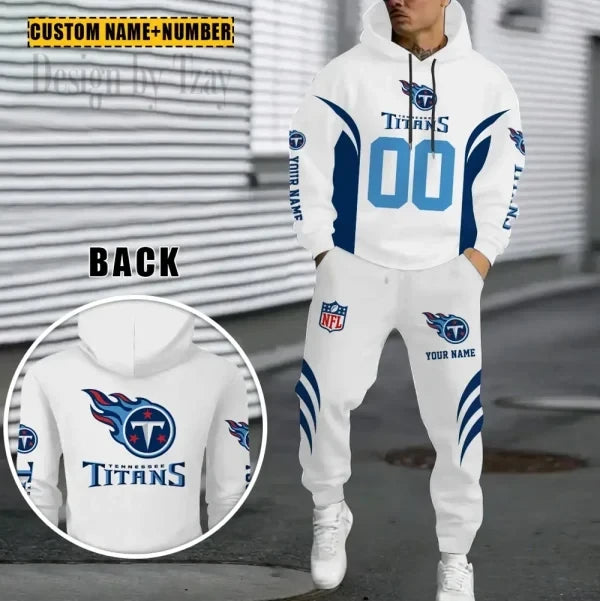 Tennessee Titans Combo Hoodie And Sweatpants Gift For Fan AZHD1047