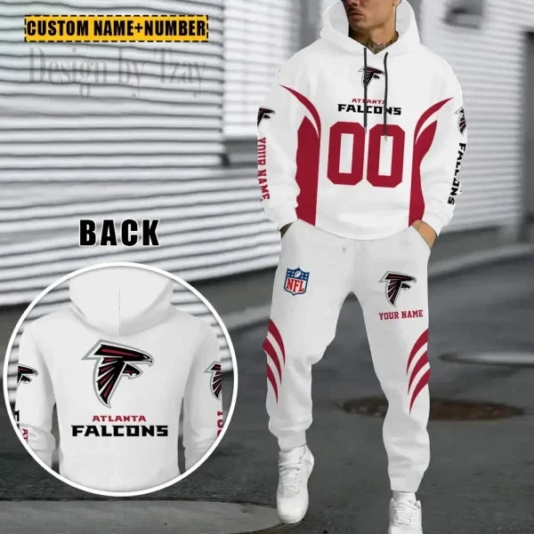 Atlanta Falcons Combo Hoodie And Sweatpants Gift For Fan AZHD1018