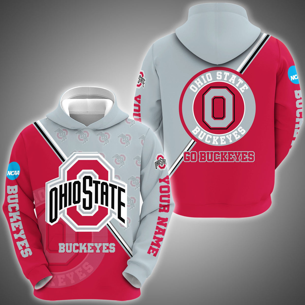 Ohio State Buckeyes Hoodie Sweatpants Custom Your Name Sport Gifts ETRG-62998